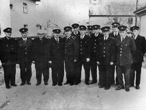 11.11.1972(zleva: Vítek, Alois Friedel, Ondrášek, F. Halška, B.Bala, Jan Sedláček, Miroslav Gřešek, Miroslav Kaštovský, Pavel Vinárek, Jan Halška, Josef Radek, Fr. Pospiech, Jindřich Halška )