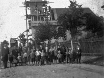 Výstavba nové kaple 1936