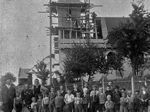 Výstavba nové kaple 1936