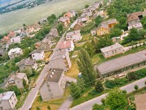 Letecké záběry obce 1993