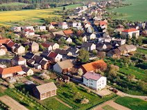 Letecké záběry obce 1994