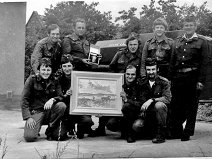 zleva nahoře: Jiří Friedel, Pavel Vinarek, František Halška, Břetislav Pchalek, Miroslav Gřešek, Ladislav Žídek, Ladislav Sedláček, Oldřich Kubesa, Josef Konečný