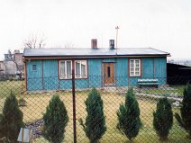 Poválečná výstavba provizorních dřevěných domů