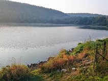 Vypouštění přehrady Sedlinka Přerovec, září 2016