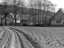 Příjezd ke Kudelovi z roku 1950
