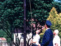Slavnostní znovuzprovoznění zvoničky rok 2000