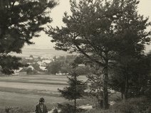 1928 - Pohled na N. Sedlice, Mili - Vašik