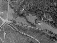 Letecký snímek z 30.8.1950.