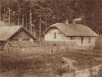 Hájenka pohlednice 1901