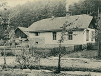 Hájenka pohlednice 1901
