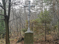 Kříž na morovém hřbitově