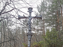 Kříž na morovém hřbitově